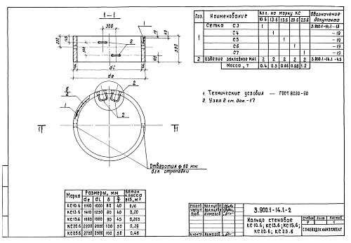 КОЛЬЦО СТЕНОВОЕ КС 20.6