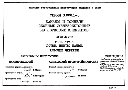 БАЛКА КАНАЛОВ Б1
